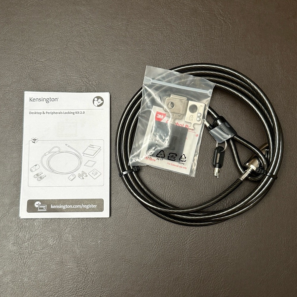 Kensington Desktop & Peripherals Locking Kit 2.0